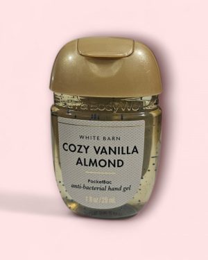 GEL ANTIBACTERIAL BATH & BODY WORKS COZY VANILLA ALMOND 29 mL $65