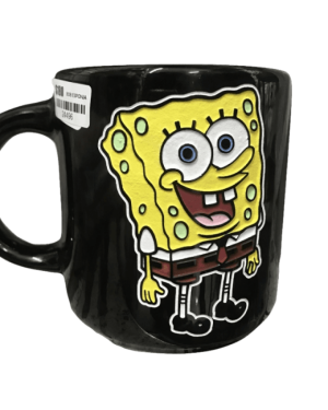 TAZA NEGRA BOB ESPONJA $245