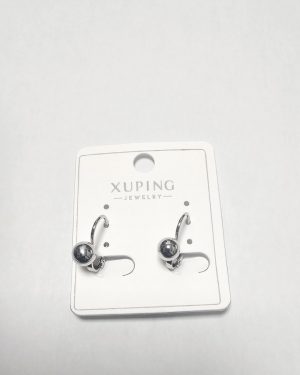 ARETE PLATEADO XUPING ARRACADA ACERO $120