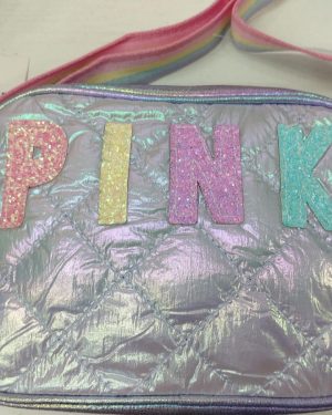 BOLSA DE NIÑA RECTANGULAR PINK KB-1002 $245