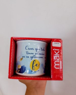 TAZAS MAKI DE MENSAJES DE VERSICULOS $280