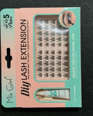 DIY LASH EXTENSION 5 PARES MIX GIRL $95