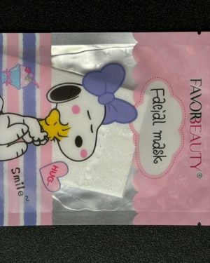 MASCARILLA FACIAL FAVOR BEAUTY DE SNOOPY $35