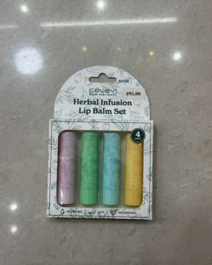 LIP BALM SET HERBAL INFUSION CELAVI 60032 $95