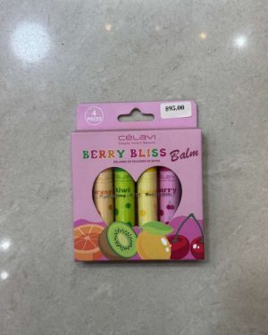 KIT BALSAMO BERRY BLISS CELAVI  4 PIEZAS 60052 $95
