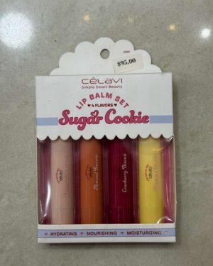 LIP BALM SET SUGAR COOKIE CELAVI 60081 $95