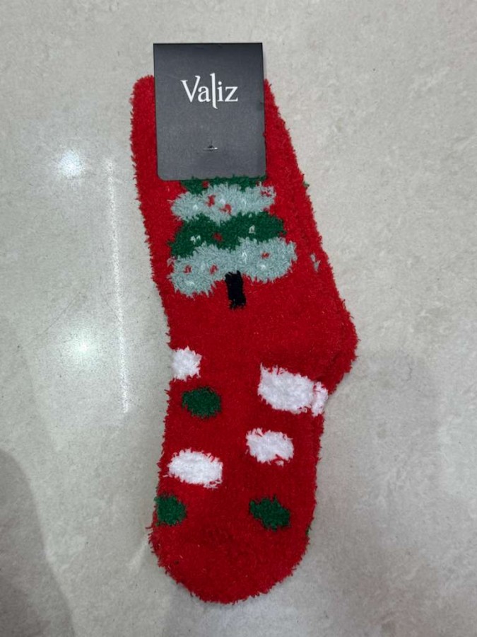 CALCETINES CALIENTITOS DE NAVIDAD VALIZ FF0102 $95