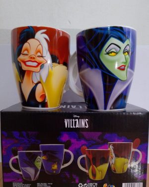 SET TAZAS VILLANOS $399