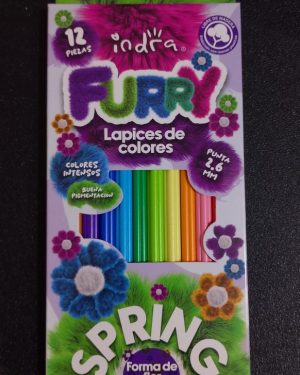 COLORES INDRA FURRY (SPRING EN FORMA DE FLOR ) $145