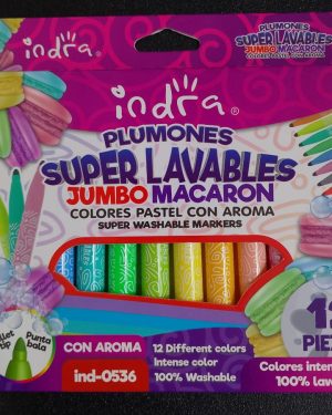 PLUMONES SUPER LAVABLES JUMBO DE MACARON $169