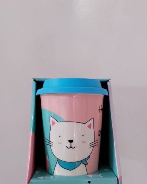 VASO DE VIDRIO PORTATIL HOY ES UN EXCELENTE DIA PARA SER FELIZ MAKI HOME $245