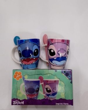 DUO DE TAZAS STITCH $399