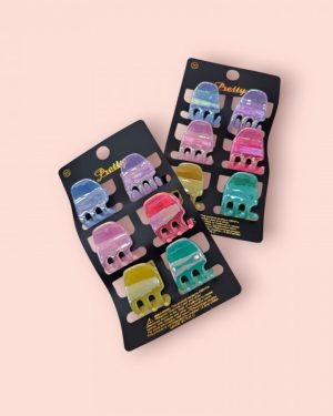 PINZAS DE CABELLO MINIS TORNASOL 6 PZAS $59.00