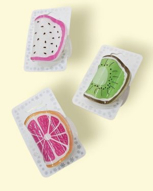 PINZA CABELLO MINI DE FRUTAS $39