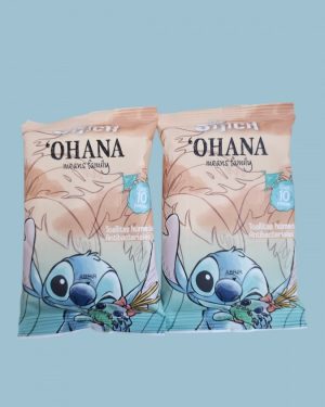 TOALLITAS HUMEDAS ANTIBACTERIALES DE STITCH OHANA
