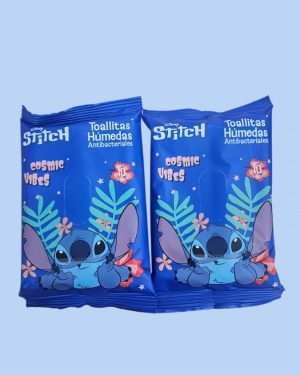 TOALLITAS HUMEDAS ANTIBACTERIALES DE ESTITCH $49